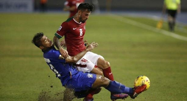 Babak Pertama Indonesia Ketinggalan 1-0 atas Thailand