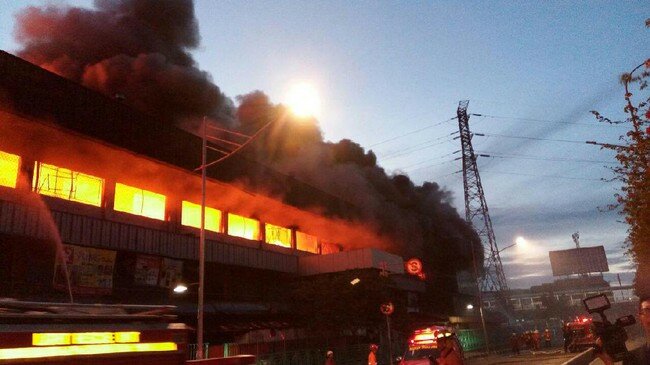 Kebakaran di Pasar Senen, Polisi Diturunkan Atur Arus Lalin